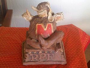 The Blue Meanie from "Yellow Submarine"
