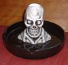 Skull ashtray with black base #1