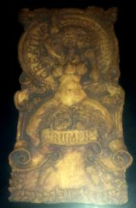 Rumph original studio sign