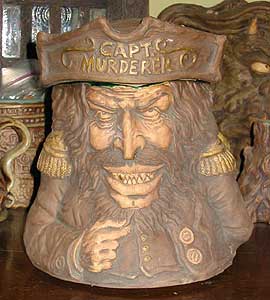 CAPTAIN MURDERER COOKIE JAR